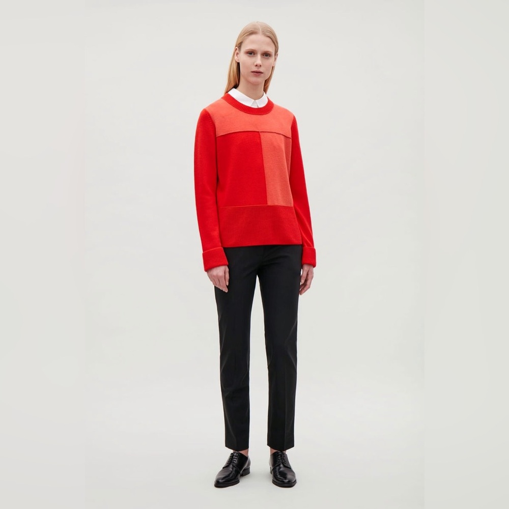COS Reverse Seams Wool Jumper Size XS - Picture 2 of 7